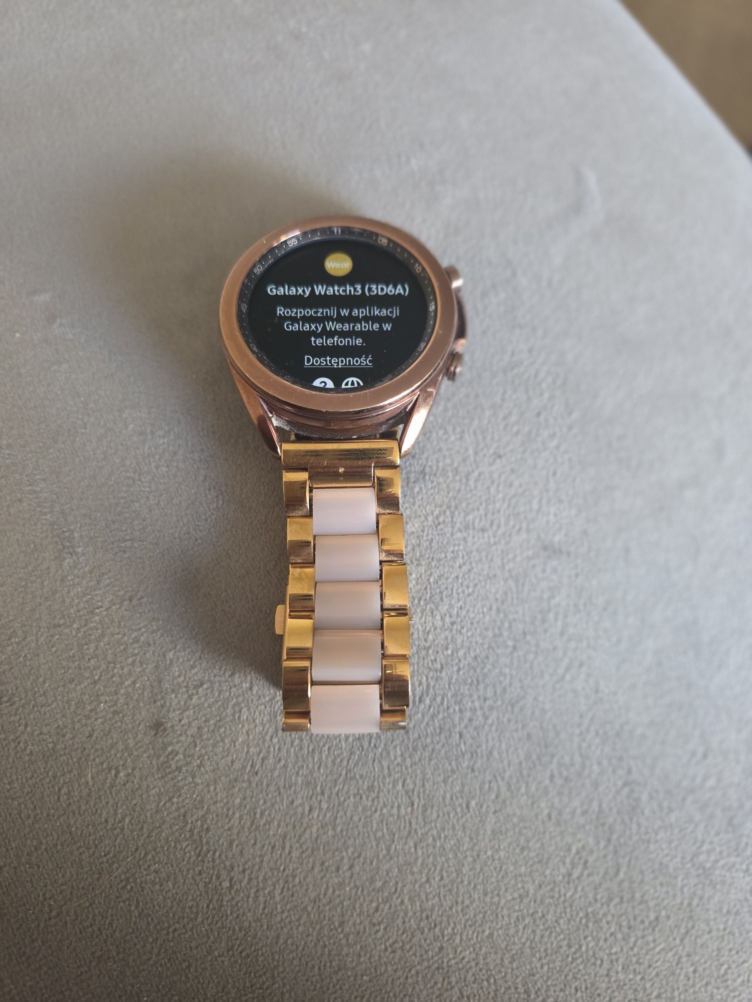 Smartwatch SAMSUNG Galaxy Watch 3 SM-R850 41mm Miedziany
