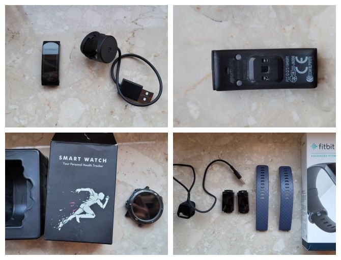 Zestaw Smartwatch/Smartband Sprawne i uszkodzone
