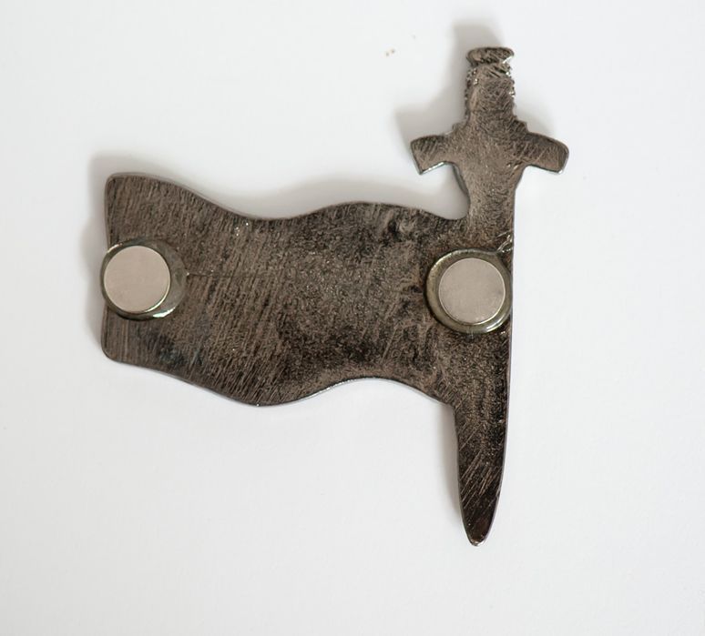 Magnes Patriotyczny  metalowy -2 szt