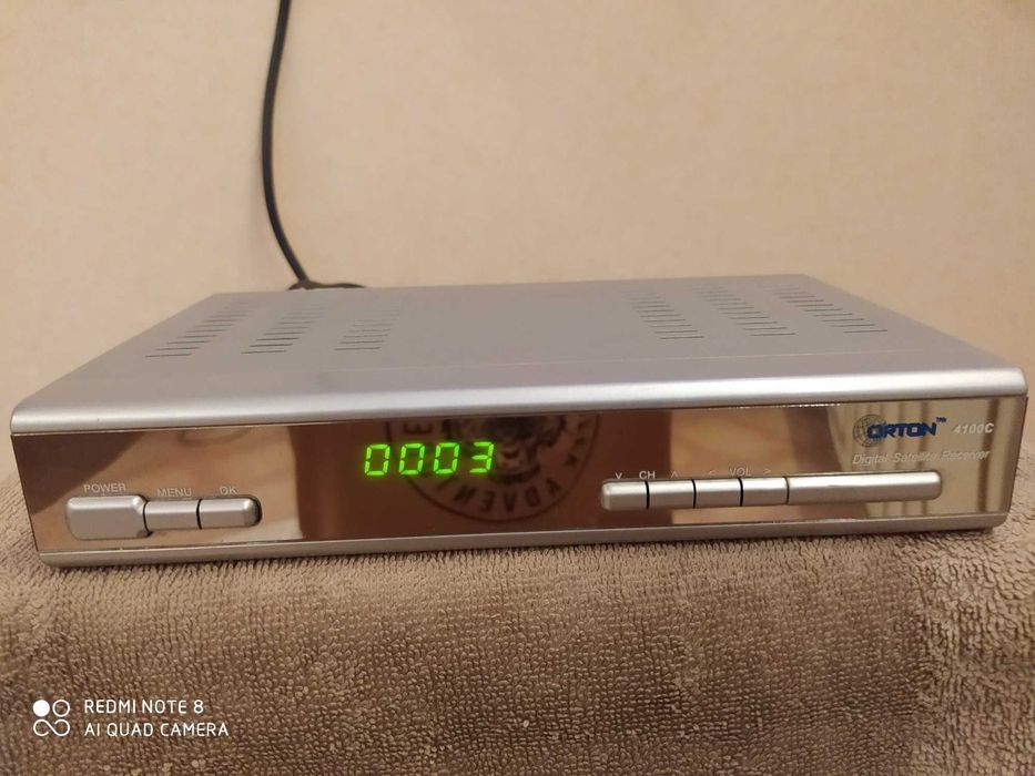 Спутниковый ресивер, тюнер ORTON.