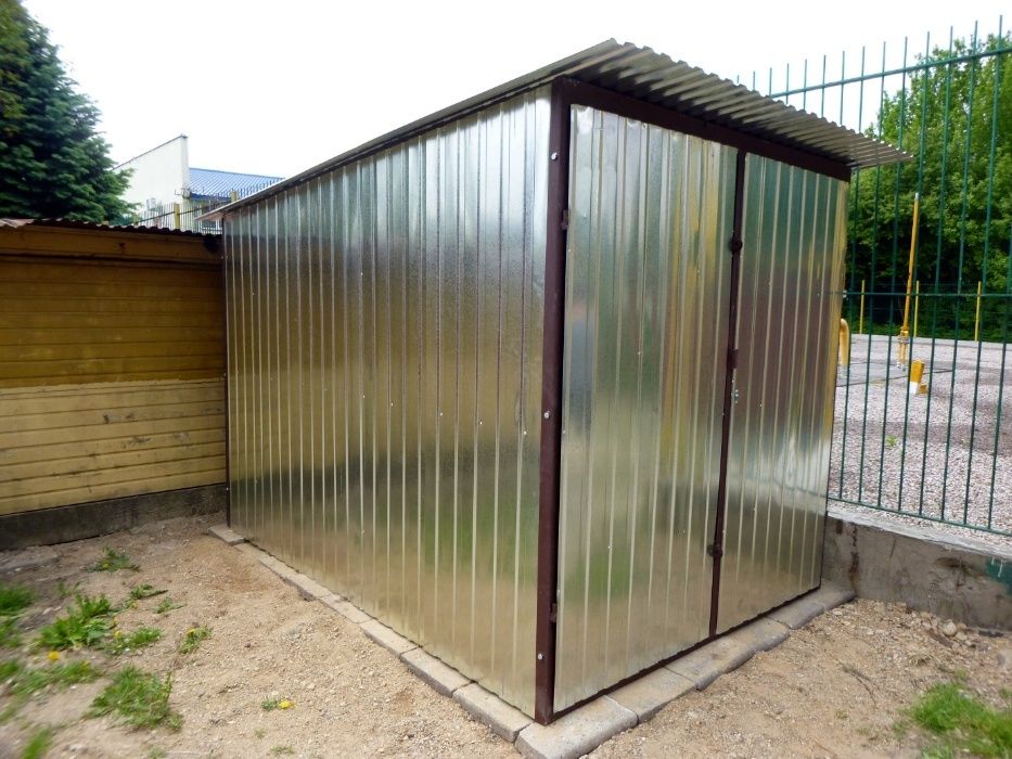 Garaż Blaszany na budowę Garaże blaszane wzmocnione od Producenta