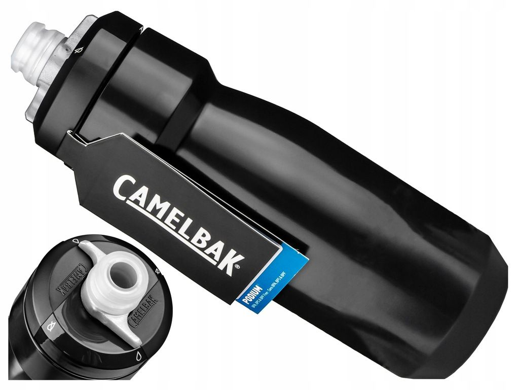 Camelbak Podium 620ml Bidon Black/Black Custom