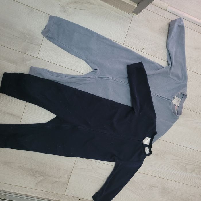 Pizamki 92 H&M polarowe ciepłe zamek
