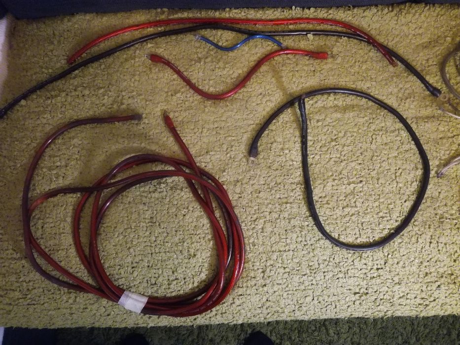 Cabos Car Audio - Rca Cables e alimentação à Bateria Alfatec