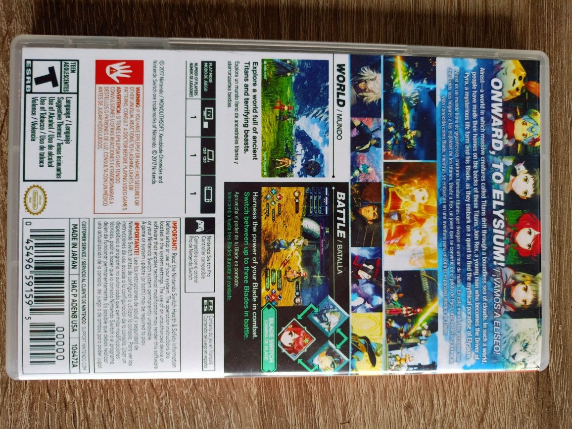 Xenoblade Chronicles 2 Nintendo Switch
