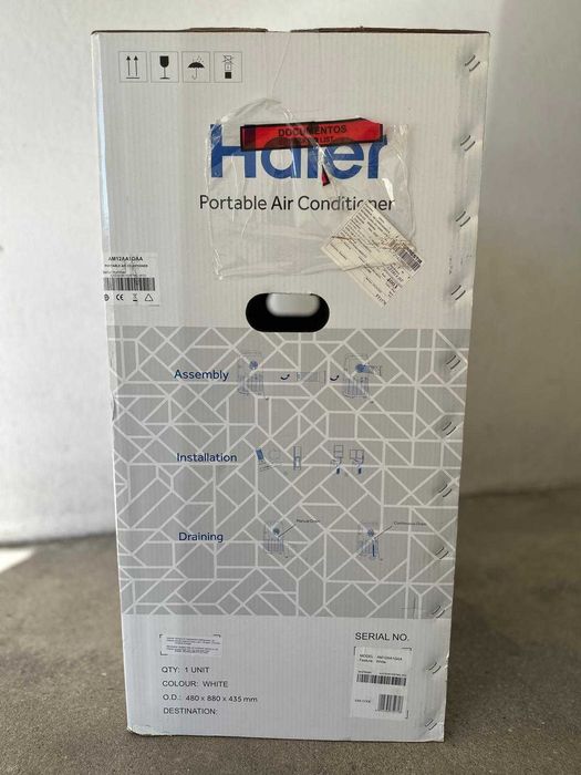 Ar Condicionado Portátil Haier 12000 BTU - Como novo em caixa!