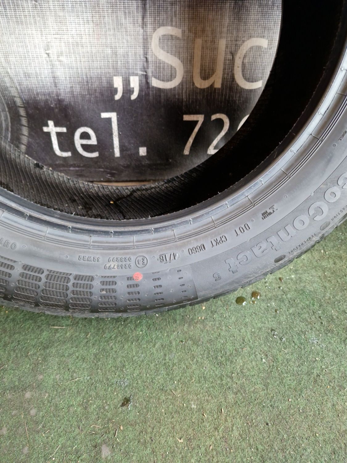 Opony letnie 215/60/17 Continental Para 7.2mm