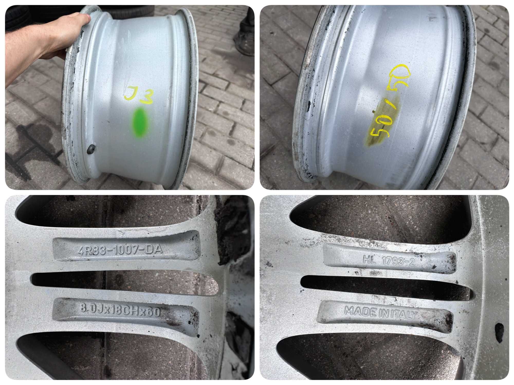 Felga Jaguar 18 S TYPE 8J ET60 4R83-1007-DA 5X108 63.4MM ORG