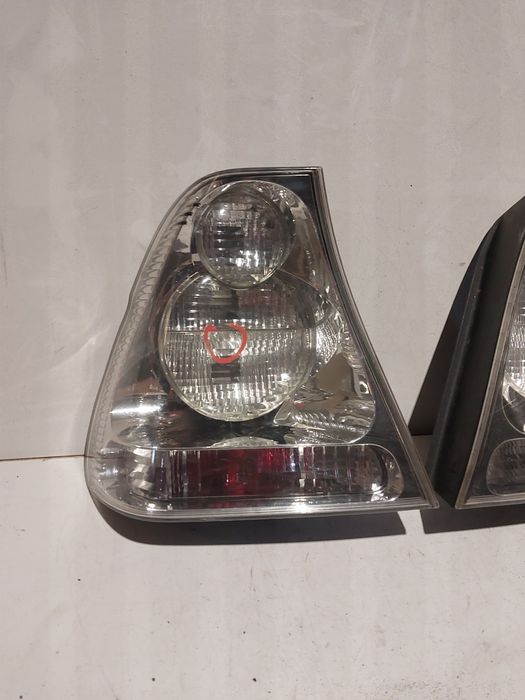 Bmw e 46 compact clear tylna lampa tył prawa lewa m pakiet
