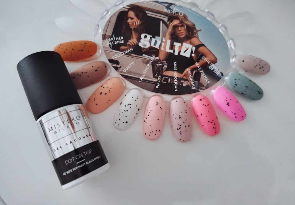 Mistero Milano top matt black effect 7ml