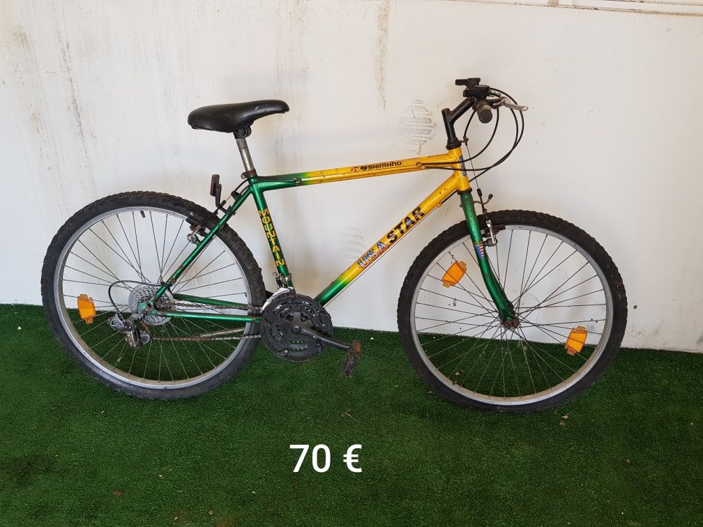 Bicicleta vários preços