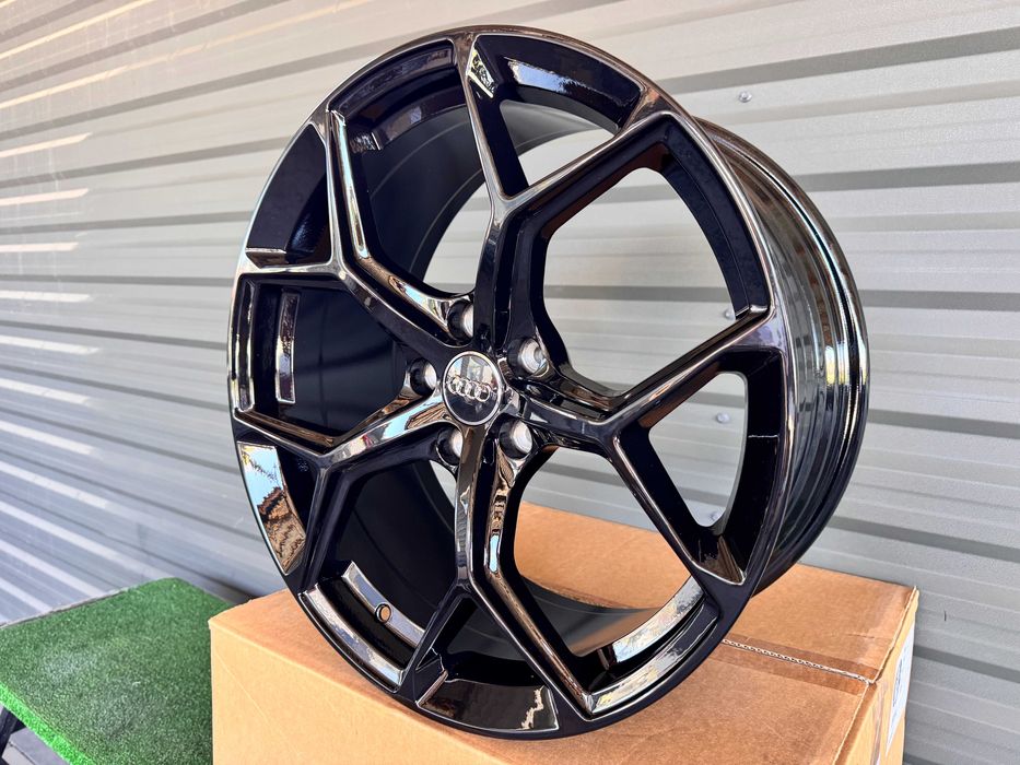 Нові Чорні R19 5x112 8.5j et38 Audi A4 A5 A6 A7 Coupe титаи S-line