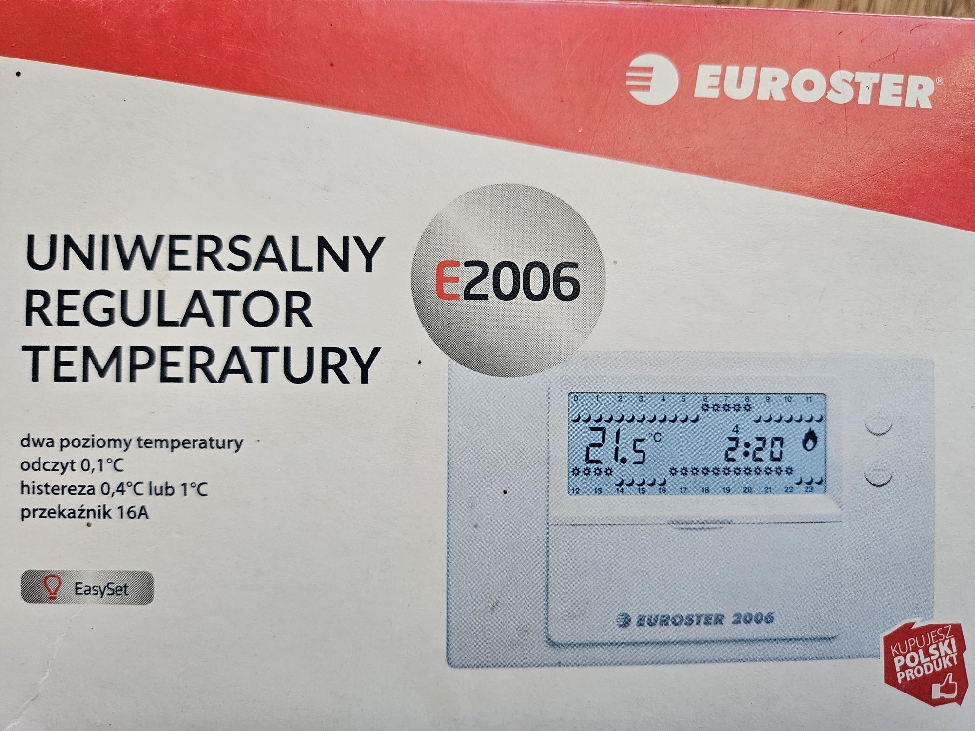 Euroster 2006 Uniwersalny regulator do wszelkich urządzeń grzewczych i