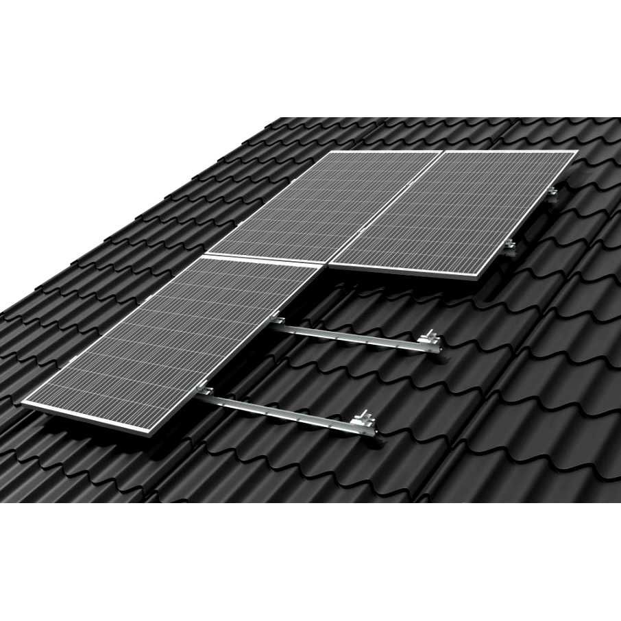 Zestaw solarny do grzania wody 6x Panel 460W +przetwornica 3kW +kable