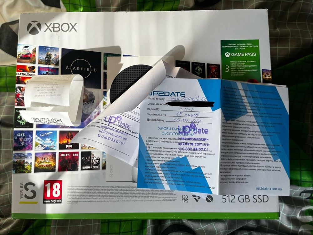 Консоль Microsoft Xbox series S