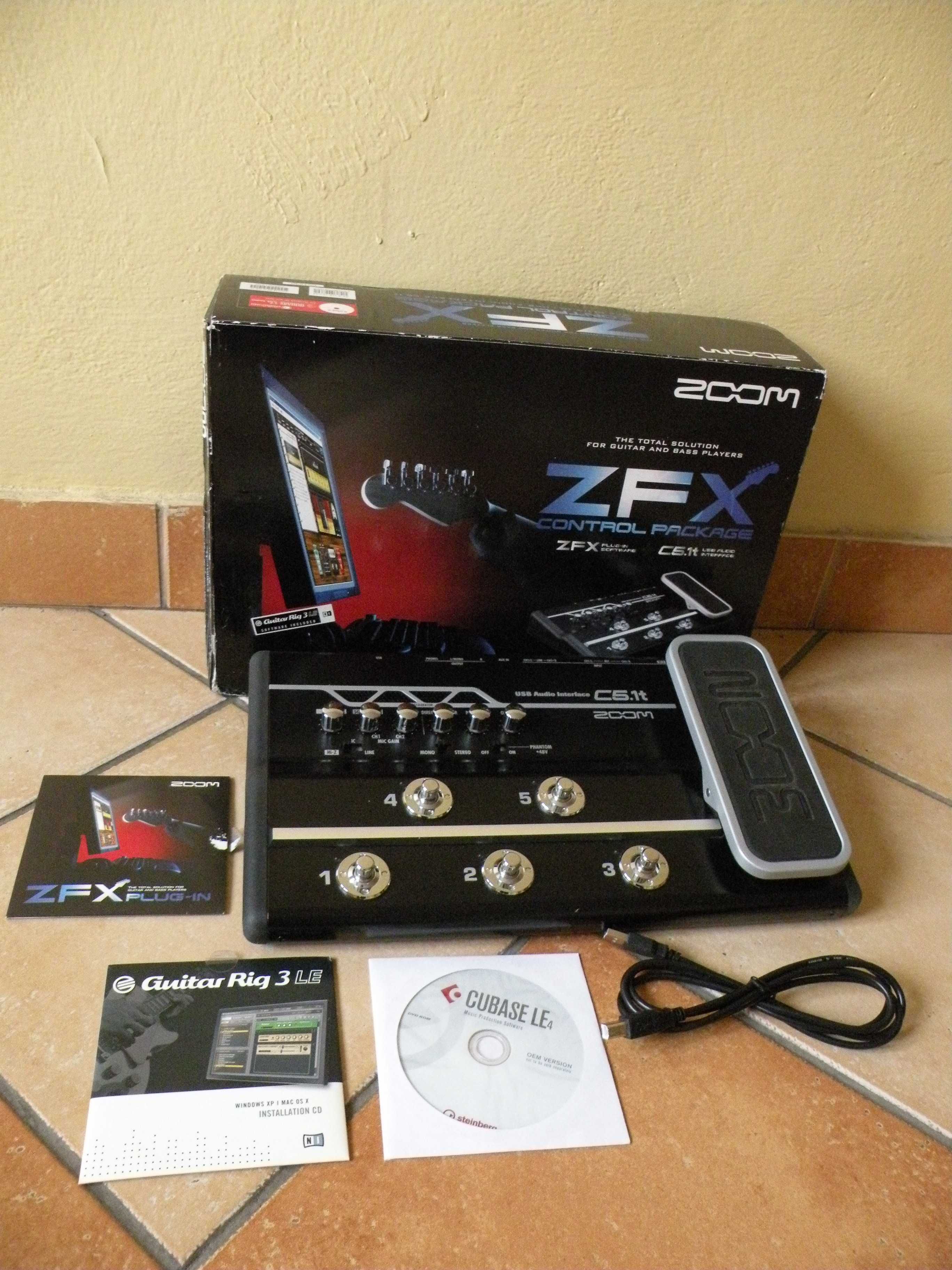 Przetwornik Interfejs do nagrywania Riffów gitar ZOOM C5.1t ZFX