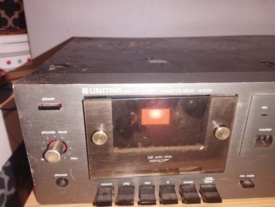 Unitra magnetofon deck M9108