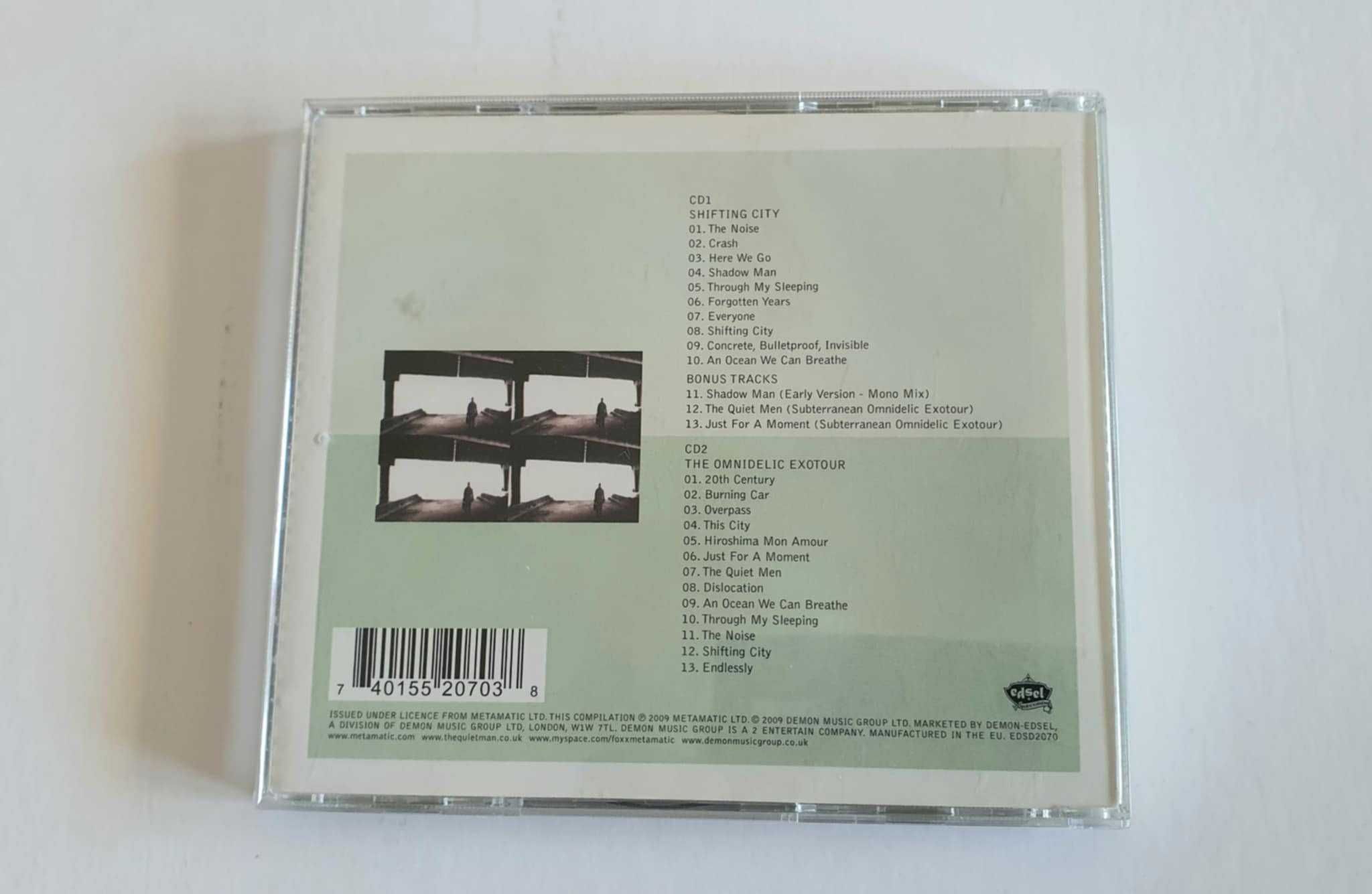 John Foxx & Louis Gordon - Shifting City 2 x CD Unikat