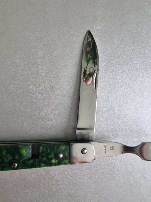 Складной нож ссср стиз москва туристический вилка.