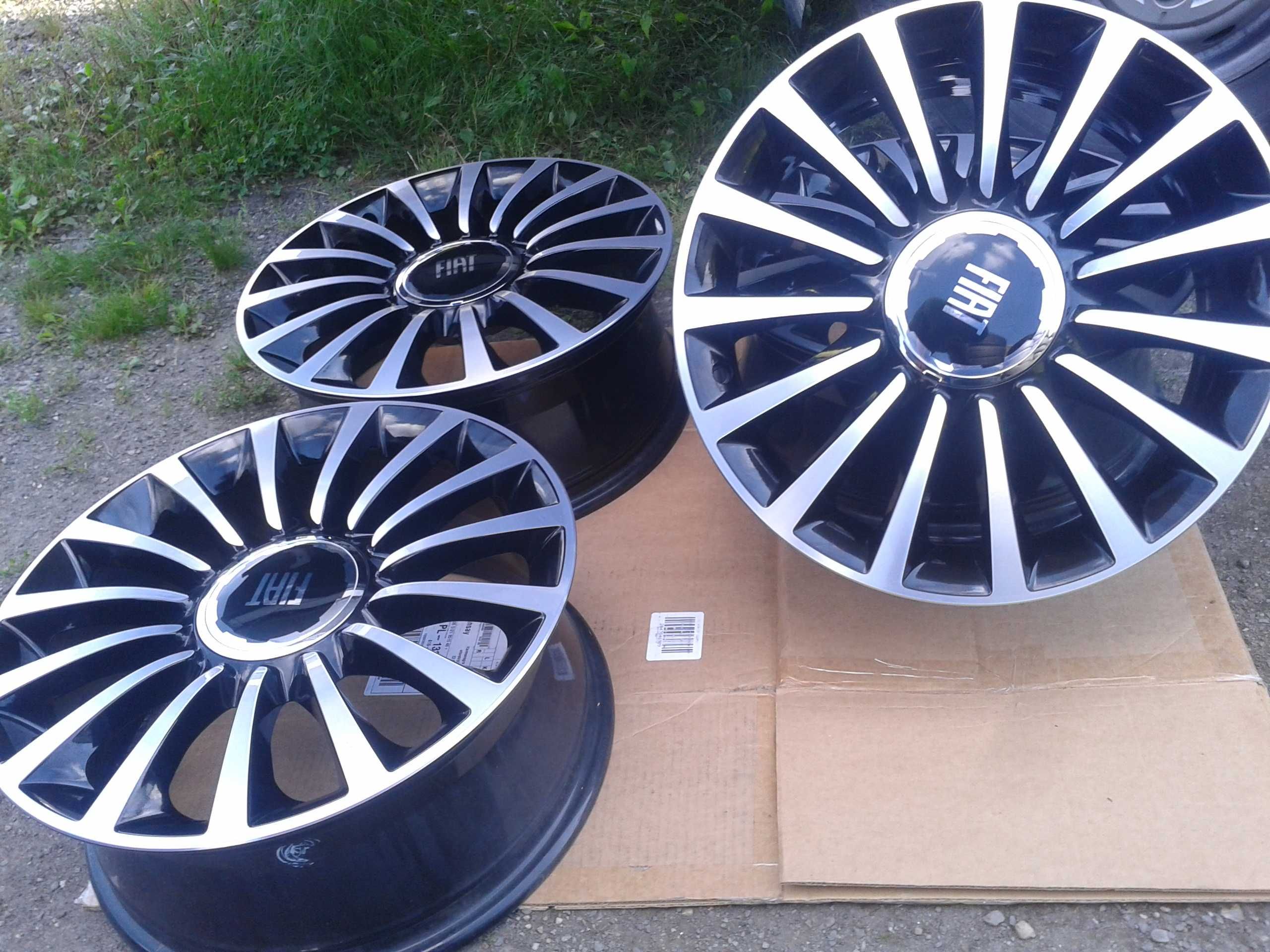nowe oryginal felgi r17 fiat 500l doblo combo alfa 5x98 mielec lancia