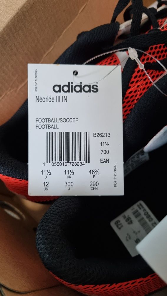 Adidas Neoride 3 IN | Halówki męskie rozmiar 46