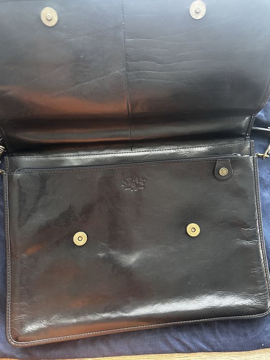 Сумка портфель шкіряна