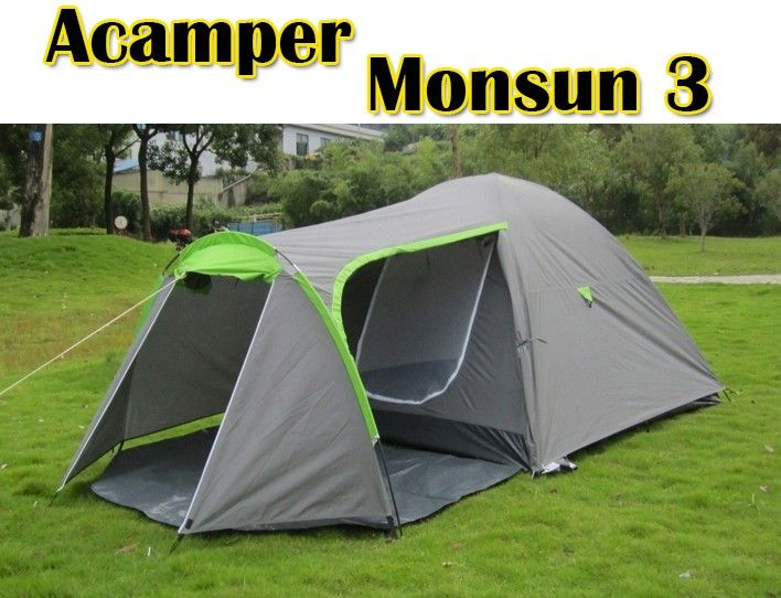 Палатка туристична Намет Acamper Monsun 3 Намет туристичний двошаровий