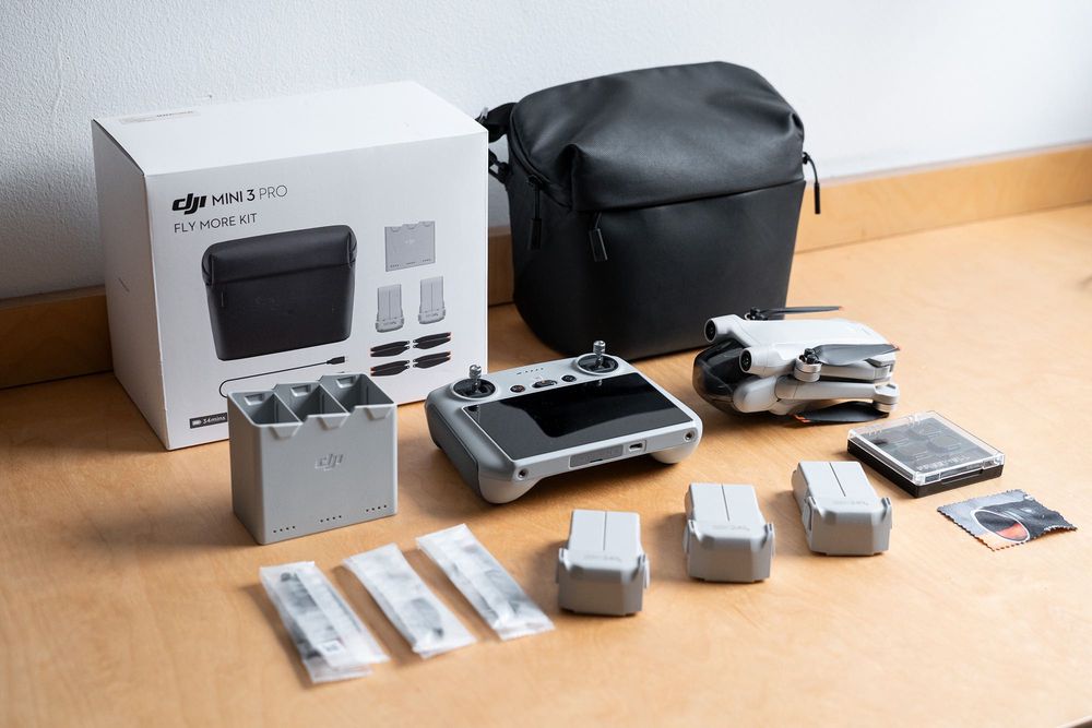Dron DJI Mini 3 Pro + RC + Fly More + ND - ideał 4K M-Log 60fps