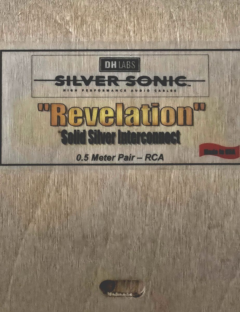 DH Labs Silver Sonic Revelation 0.5м(Solid Silver Interconnect, RCA