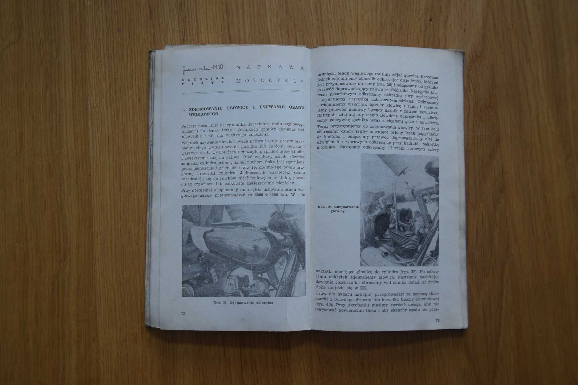 Instrukcja Katalog JUNAK M-10 1963