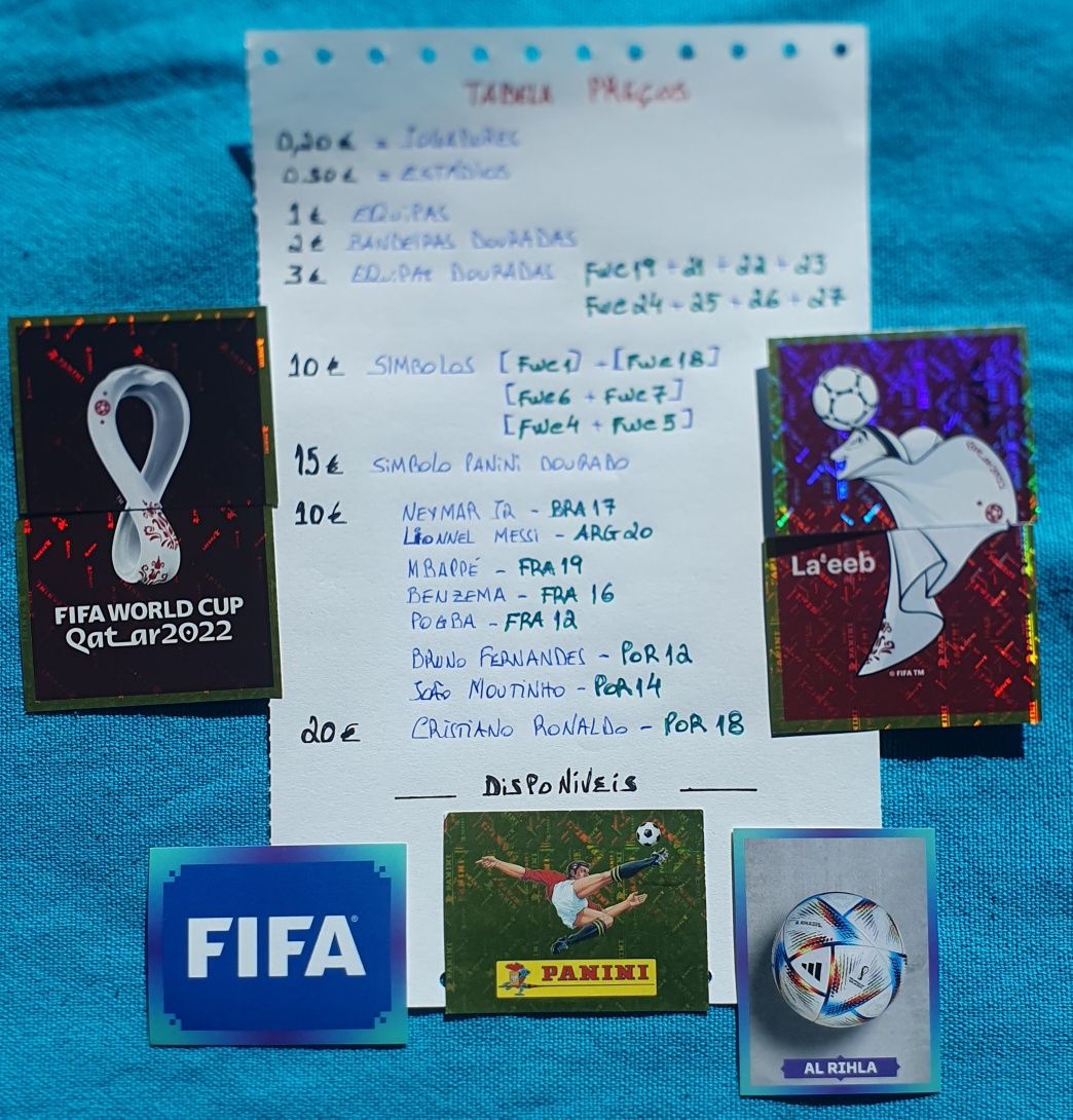 Cromos mundial QATAR 2022