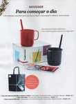 2 Canecas com colheres microondas Tupperware