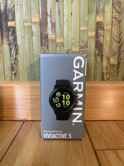 Смарт-годинник Garmin vivoactive 5 slate/black (010-02862-10)