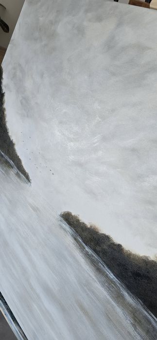 Obraz na płótnie Ręcznie malowany 80x100