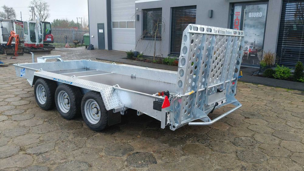 IFOR WILLIAMS przyczepa laweta do przewozu minikoparek 3,5t nowa