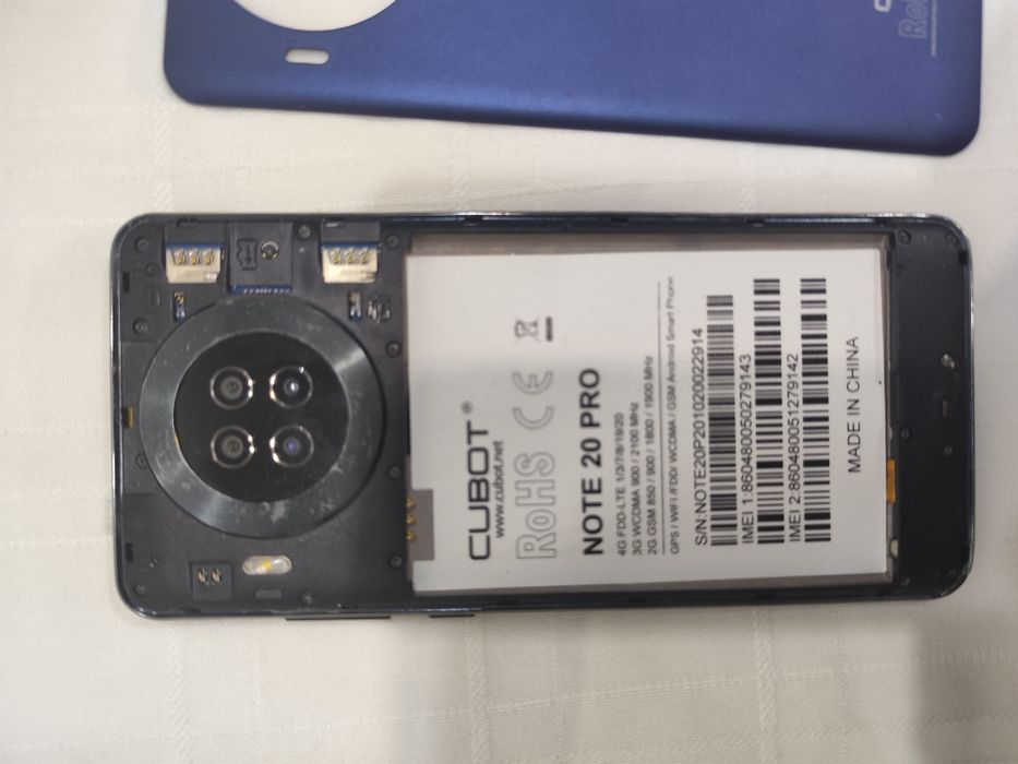 Telemóvel Cubot Note 20 Pro 6/128Gb