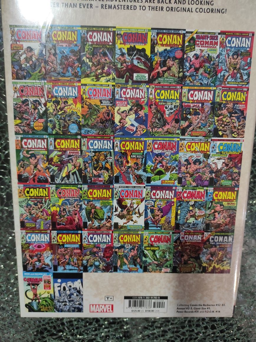 Omnibus Conan Barbarian Original Marvel Years volume 3 banda desenhada
