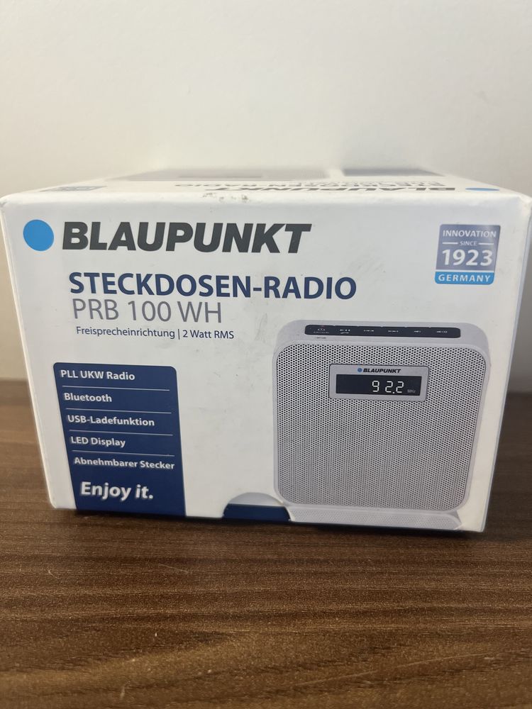 Radio sieciowo-bateryjne Blaupunkt PRB 100 WH