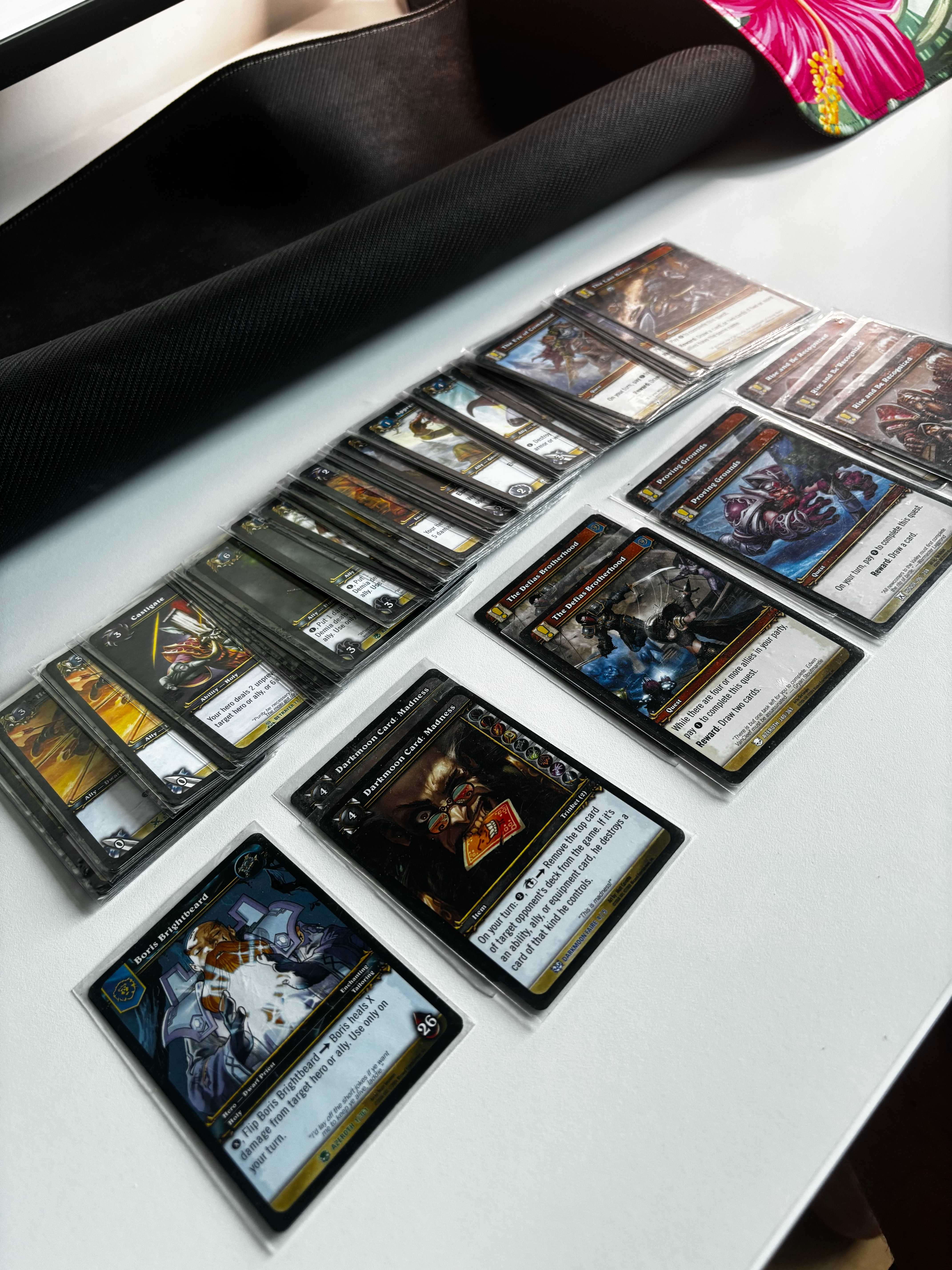 Talia kart WoW TCG Boris Brightbeard