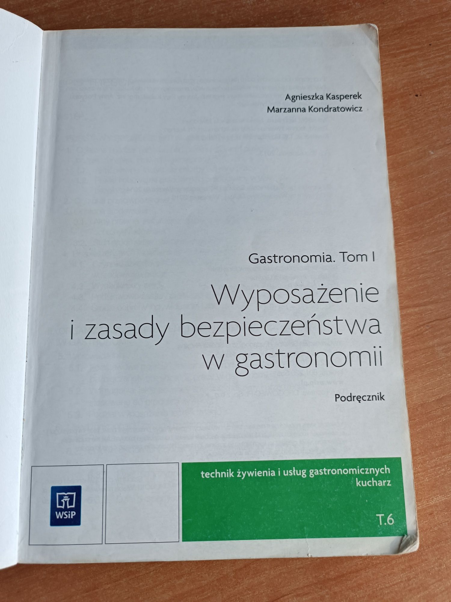 Wyposażenie i zasady bezpieczeństwa w gastronomii podręcznik, branżo