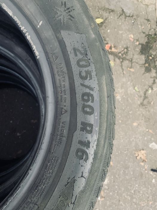 Шини Michelin 205/60/R16, зима