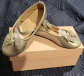 Baleriny buty 27 srebrne Nelli blu