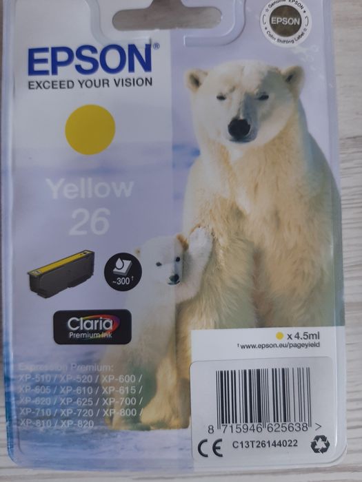 Продам картридж на Epson