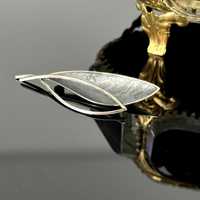 Srebro - Srebrna broszka oryginał Art Deco - próba srebra 835