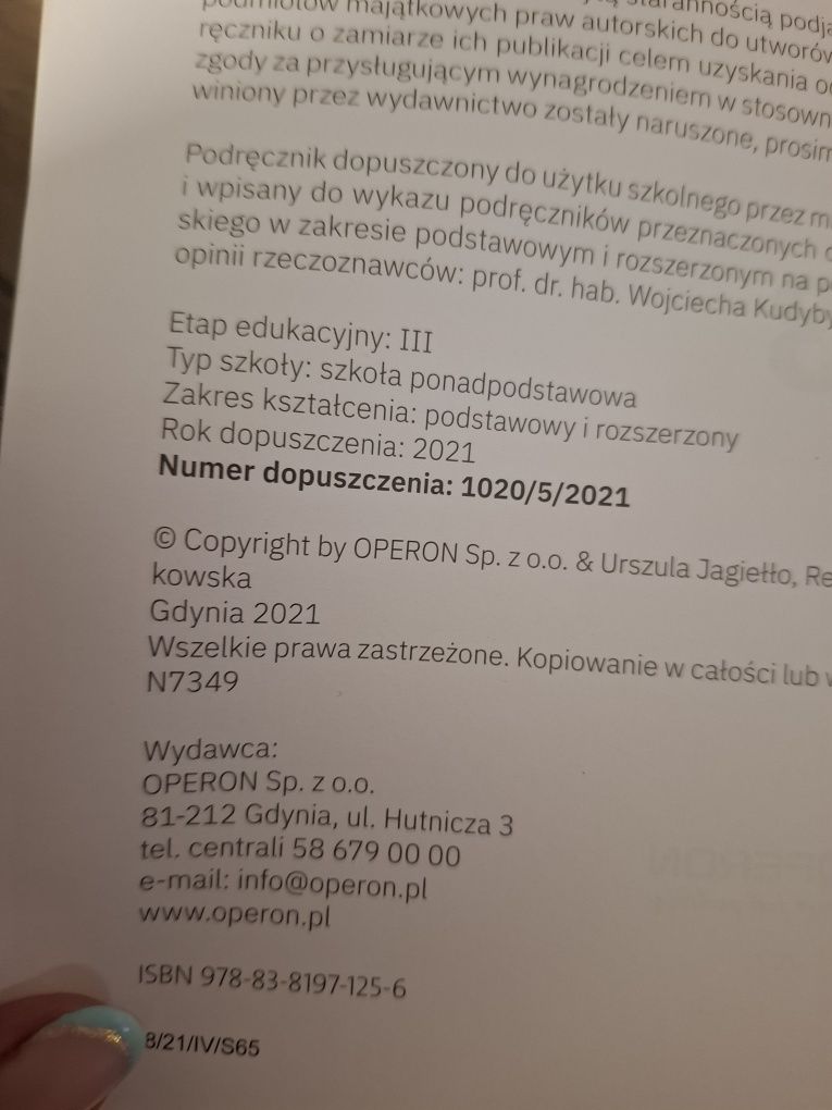 Język polski klasa.3 do liceum i technikum