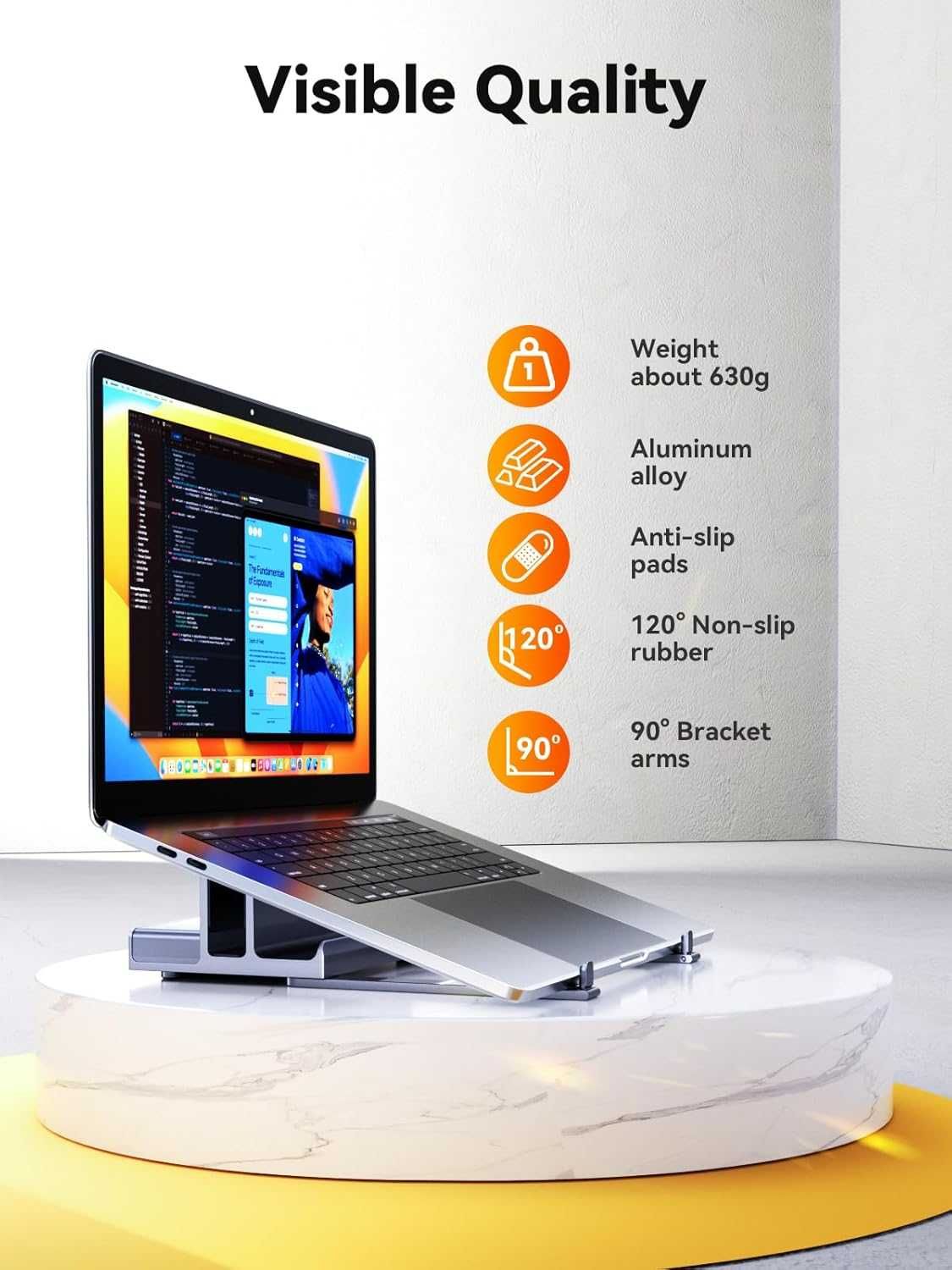 Quuge 7w1 stojak stacja dokupująca USB 3.0 Hdmi Ethernet USB Typ C