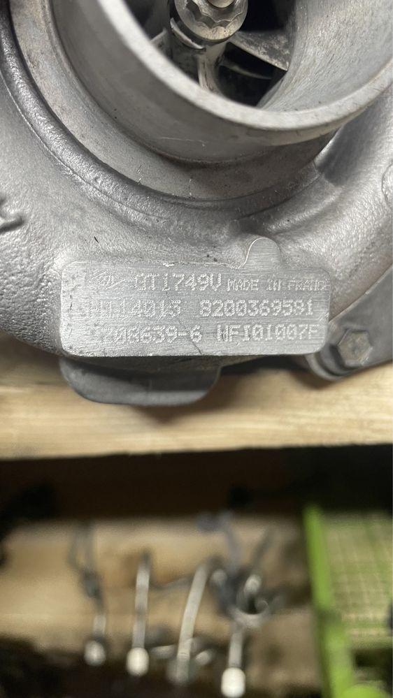 Турбіна 8200381645 Renault Laguna Scenic Nissan Volvo Mitsubishi