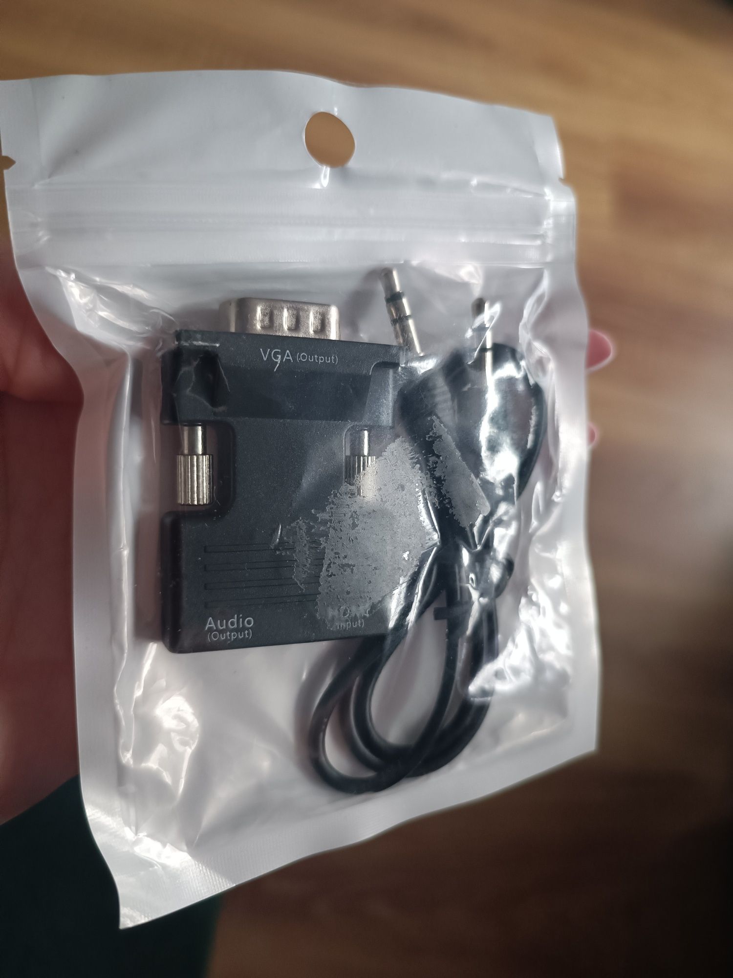 Nowy kabel VGA D-Sub Adapter HDMI do VGA