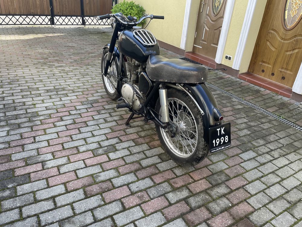 Junak M07 1957 zarejestrowany.