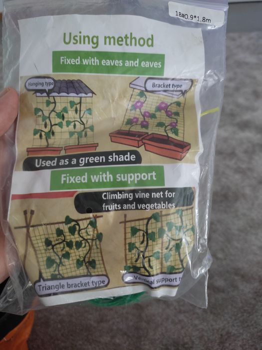 Rede para plantas de trepar
